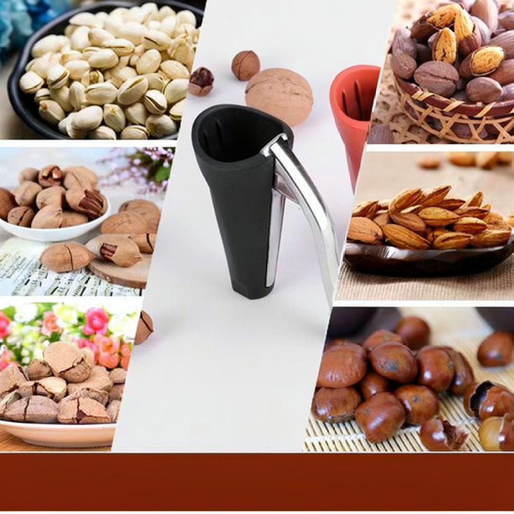 Kitchen Helper Gadgets - Kompaktowy otwieracz do orzechów, plastikowy łuskacz