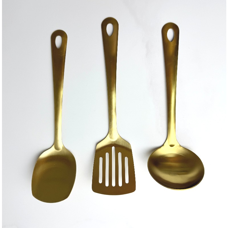 Kitchen Gadgets Gold - Złote przybory kuchenne, przybory kuchenne ze