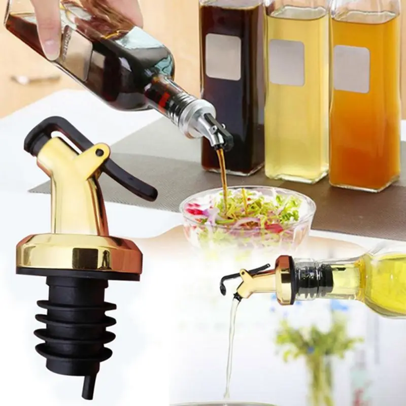 Kitchen Gadgets Gold - Złote korki do oliwy z oliwek,
