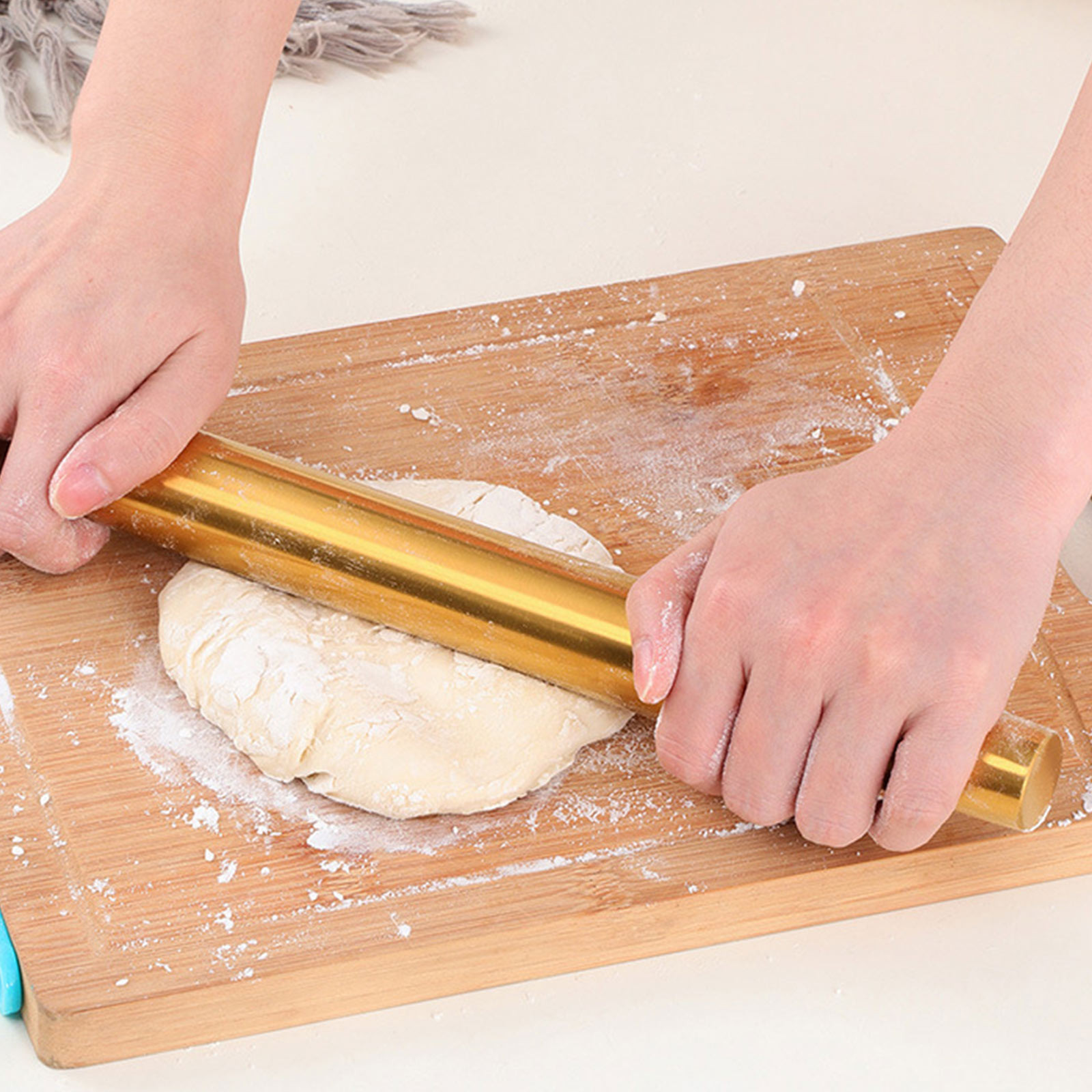 Kitchen Gadgets Gold - Złoty wałek do ciasta, narzędzie do