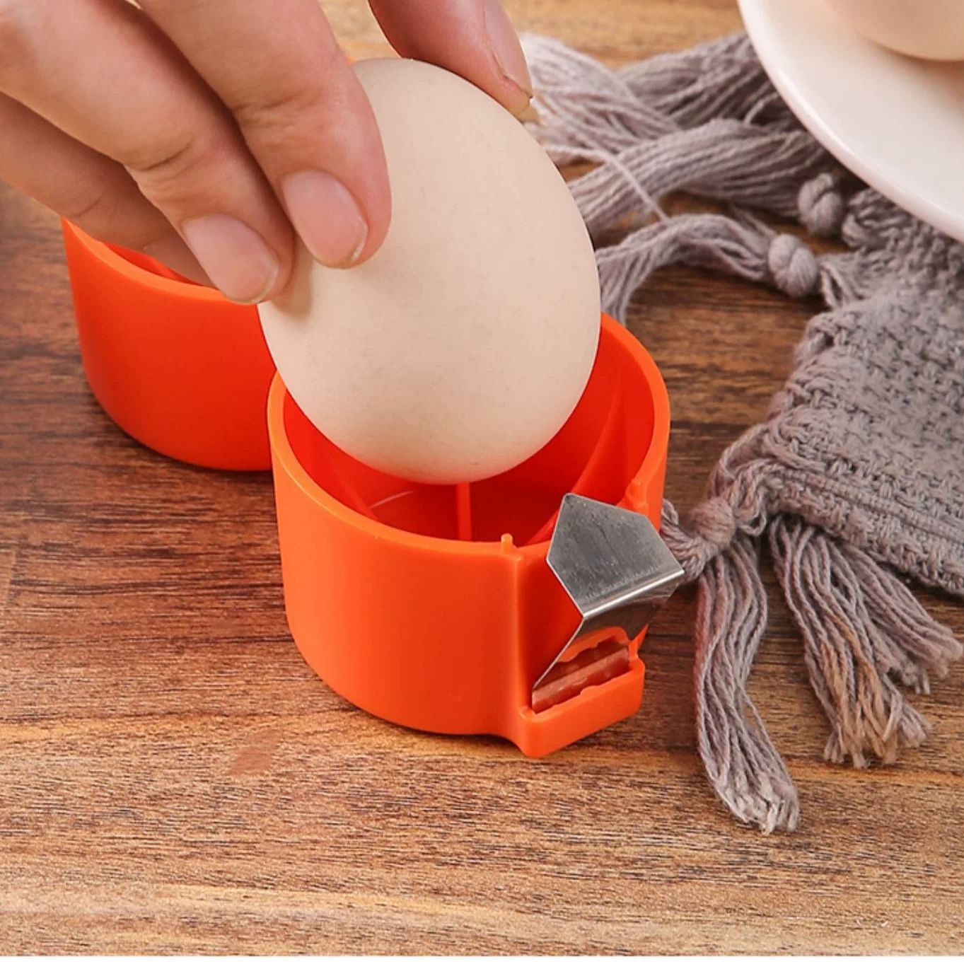 Obierak do skorupek jajek, ubi – Egg Separator Tool recenzja i cena