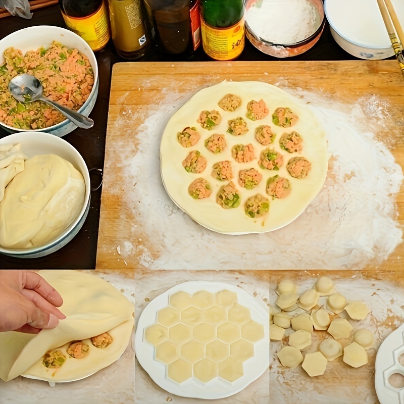 1 szt. - prosta chińska forma  – Kitchen Gadgets Dumpling Maker recenzja i cena