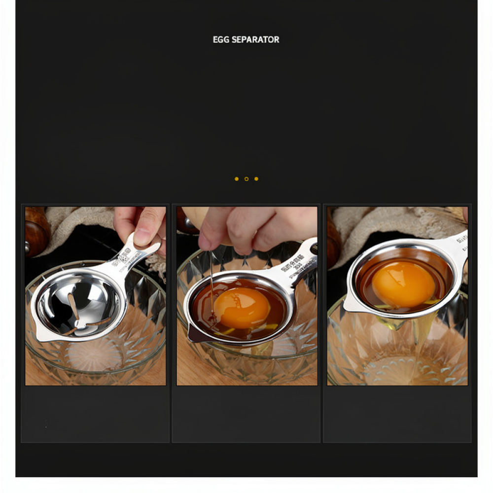 Separator żółtek ze stali nier – Kitchen Helper Gadgets recenzja i cena