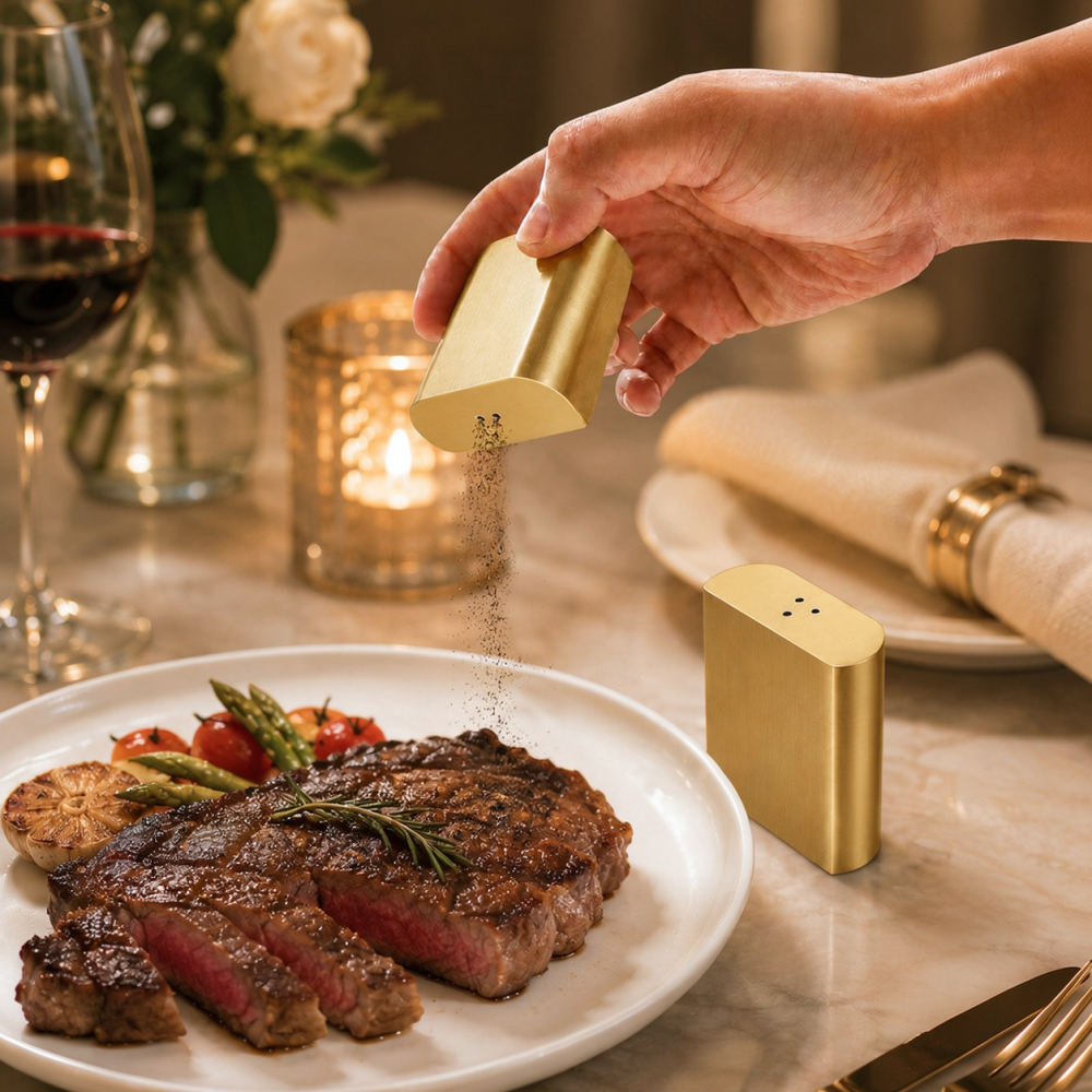 Złoty, wykonany ze stali nierd – Kitchen Gadgets Gold recenzja i cena